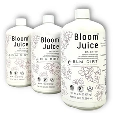 Elm Dirt's Bloom Juice for All Flowering Plants (3 Bottles) 3 Bottles 