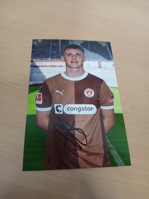 Signiertes Foto Finley Stevens FC St Pauli NEU 