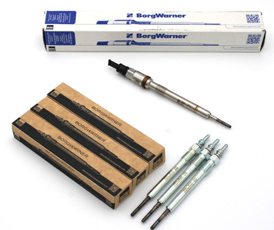 BERU BORG WARNER Glühkerzen Set Drucksensor AUDI VW SKODA SEAT 1.6 2.0 TDI
