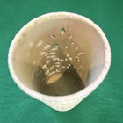 Pier 1 Vintage Candle holder sleeve ceramic green tree It glows so nice w candle — photo 3