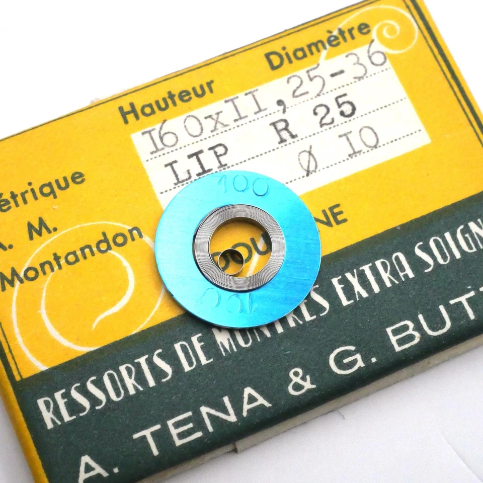 Ressort Barillet de Montre - LIP R25 [NOS] Mainspring - Photo 1/1