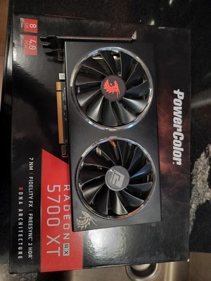 PowerColor Red dragon AMD Radeon RX 5700 XT 8GB  Graphics Card with box