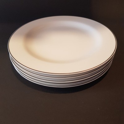 5 x Rosentahl Studio Line TAC Platin Outline Essteller 28cm