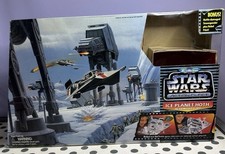 Vintage EMPTY Box 1996 Star Wars Action Fleet Ice Planet Hoth  Action Figure