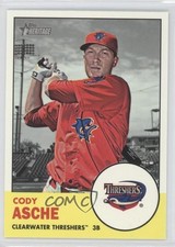 2012 Topps Heritage Minor League Edition Cody Asche #115 3d5
