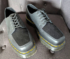 Dr. Martens 5i Bex Squared Pny Black Square Toe Lace-Up Oxford Men's US 8