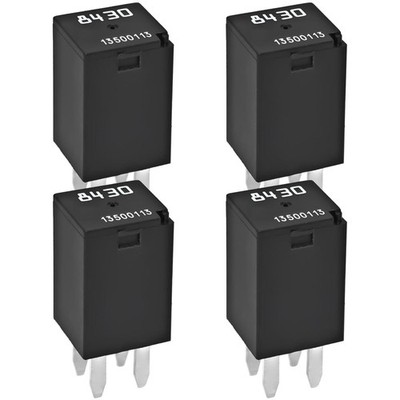 Automotive Relays 13500113 8430 for Gm (pack of 4), Multi-function 4-pin Relay R