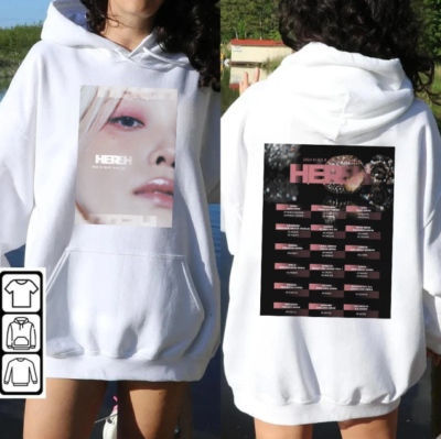 IU H.E.R. World Tour 2024 Shirt, IU Kpop World Tour Shirt, Kpop IU