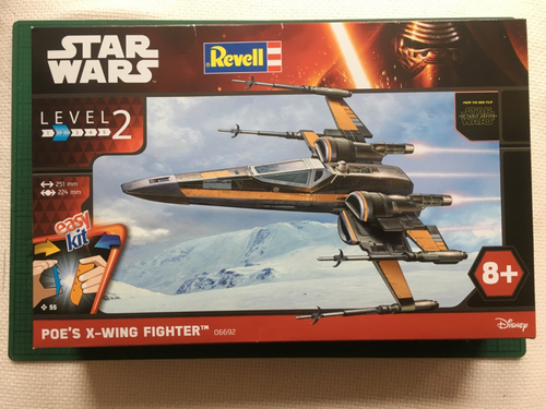 revell star wars poes x wing fighter model kit 067792