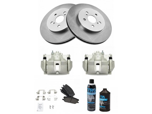 PowerStop Front Red Calipers | 2004–2006 Lexus RX330 (S2874) main image 1
