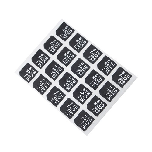 Lot of 40 Capacity Sticker Labels for DELL G14 G15 DXD9H X7K8W HDD Tray Stickers - Picture 17 of 189