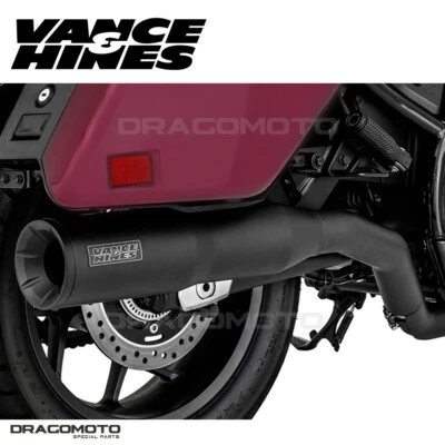 HONDA CMX 1100 T ABS Rebel DCT 2023-2024 Hi-Output Pot échappement Vance & Hi... - Photo 1/4