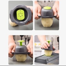 Professional 15-in-1 Vegetable & Fruit Chopper – Onion Dicer Veggie Slicer Food