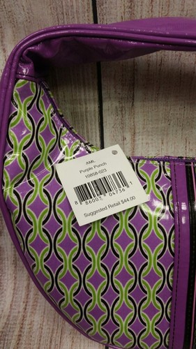 Vera Bradley AML Swak Crossbody Hobo Frill Purple Punch Retired NEW RARE SET LOT - Picture 2 of 6