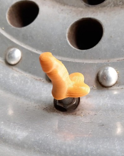 PENIS Valve Stem CAP qty (4) DICK Prank Wheel Tire STI JDM - Picture 8 of 8