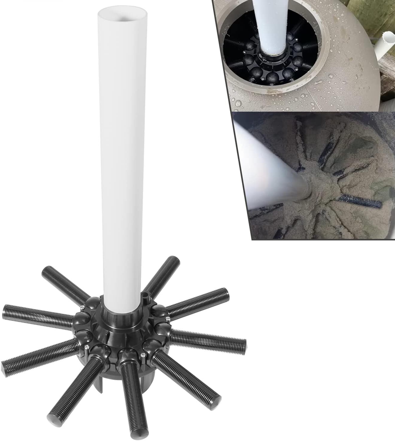 SX180DA Lateral Assembly with Center Pipe Fit for Hayward Pro Series