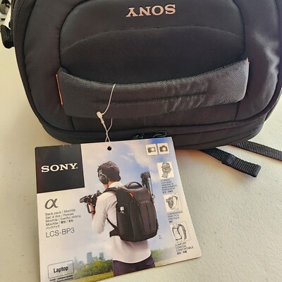 Sony LCS-BP3 Backpack For DSLRS/NEX Cameras New With Tags - USA Seller! 