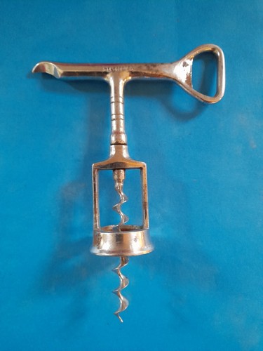 C1922 Willett's Registered Design Corkscrew - Near mint example! Advertising.