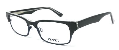 HERREN DAMEN BRILLE BEVEL 2515 TROTTER BD SCHWARZ UND LILA RECHTECKIG
