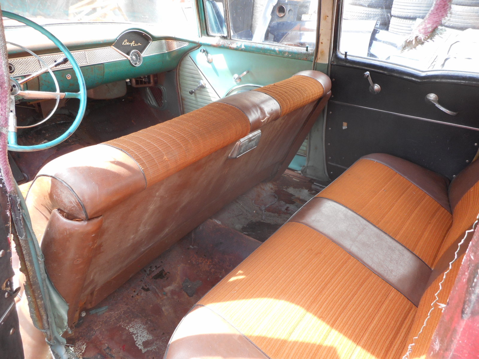 1955 Chevrolet Bel Air Kombi --- Hot Rat Rod --- Station Wagon --- Einzelstück - Bild 5 von 12