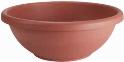 AKRO-MILS 18'' GARDEN BOWL CLAY/ARGILE WITH PLUG