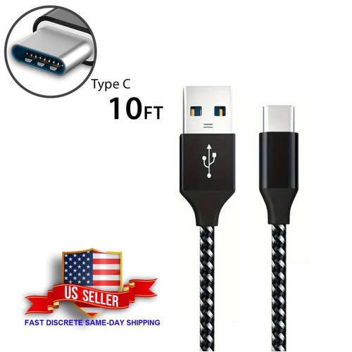 10ft Cable Fast Charge Charging Cord Sync Type Charger - Picture 35 of 43