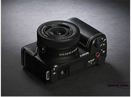 Genuine Leather Half Case For Sony ZVE10 II Camera Cover TP Handmade Insert New - Picture 10 of 27