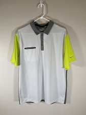 Nike Golf Tour Performance Polo Shirt  Dri-Fit Men's Large L Short Sleeve
