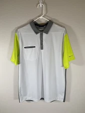 Nike Golf Tour Performance Polo Shirt   Dri-Fit Men's Large L Short Sleeve