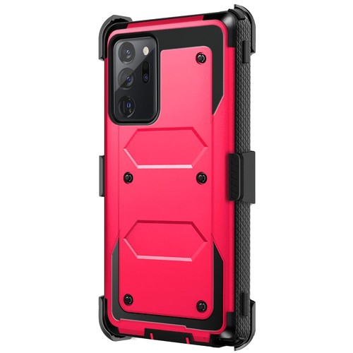 Funda híbrida con clip para cinturón accesorio para Samsung Galaxy Note20 Ultra 5G - Imagen 37 de 97