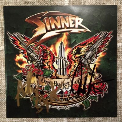 Sinner - One Bullet Left + 2 Bonus (AFM 309-9) Autographed by Mat Sinner & Alex