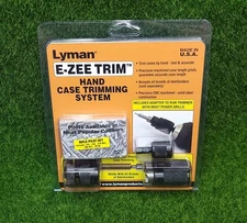 Lyman Products E-ZEE Trim Hand Case Trimmer System, Rifle Set - 7821891