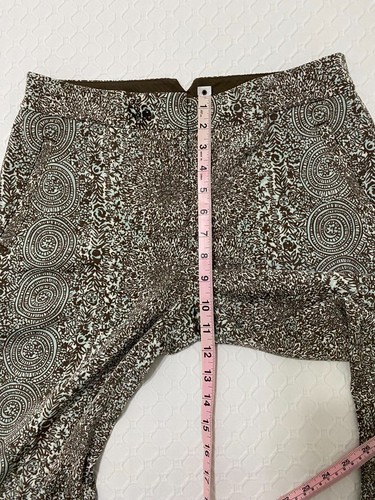Tory Burch Trousers Women's Mid Rise Straight Size 4 Ankle Pants Pockets#2568 - Picture 11 of 12
