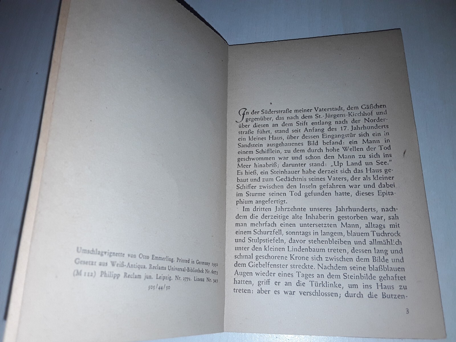 Novelle Von Theodor Storm Kreuzworträtsel www.ebay.de