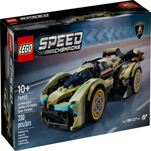 LEGO Speed Champions Lamborghini Lambo V12 Vision GT Super Car, Formula 1 Vehicl - Picture 2 of 12