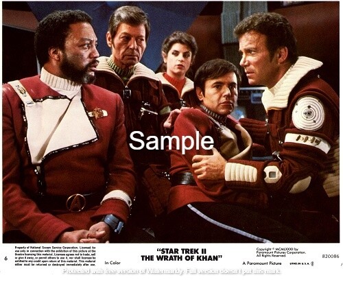 Star Trek II: The Wrath of Khan - 8x10 Lobby Card - Set of 8 - Reproduction - Picture 6 of 8