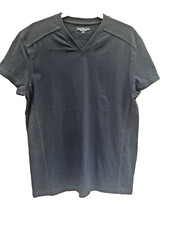 CALVIN KLEIN Jeans Men's Black V-Neck T-Shirt  XXL