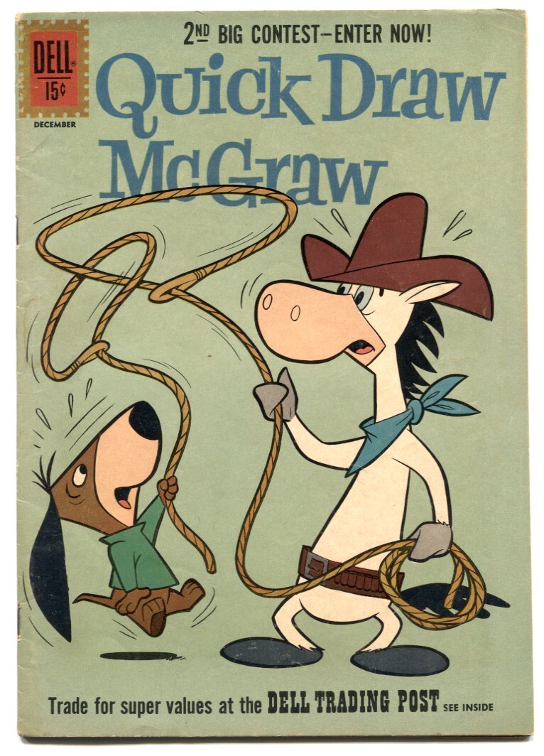 Quick Draw McGraw #8 1961 - Dell -VG/FN - Comic Book | eBay