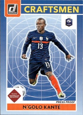 N'Golo Kante - 2021-22 Donruss Soccer - Craftsmen #18