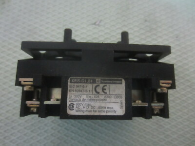 Telemecanique Contact Block XES-D1.81 Kontakt Blöcke Schalter Siemens Klemmbock