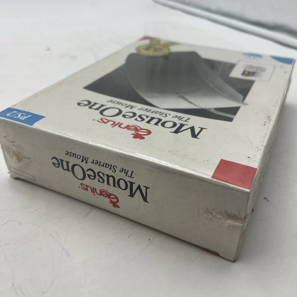 Genius MouseOne, Vintage Square Beige PS/2 PC Mouse Model PS/2 NEW - Image 4 of 4