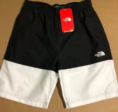The North Face Boy's Class V 10  Shorts Black  White XL 18/20 NWT