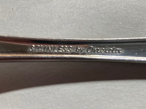 Oneida ARBOR AMERICAN HARMONY Edelstahl 4 Salatgabeln 6 7/8" - Bild 4 von 4