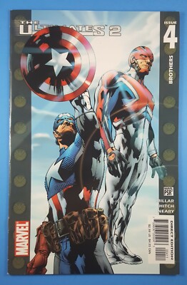 Ultimates 2 #4 Marvel Comics Avengers 2005 Mark Millar Bryan Hitch 