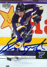 Lee Stempniak autographed Hockey Card (St. Louis Blues) 2006 Upper Deck #171