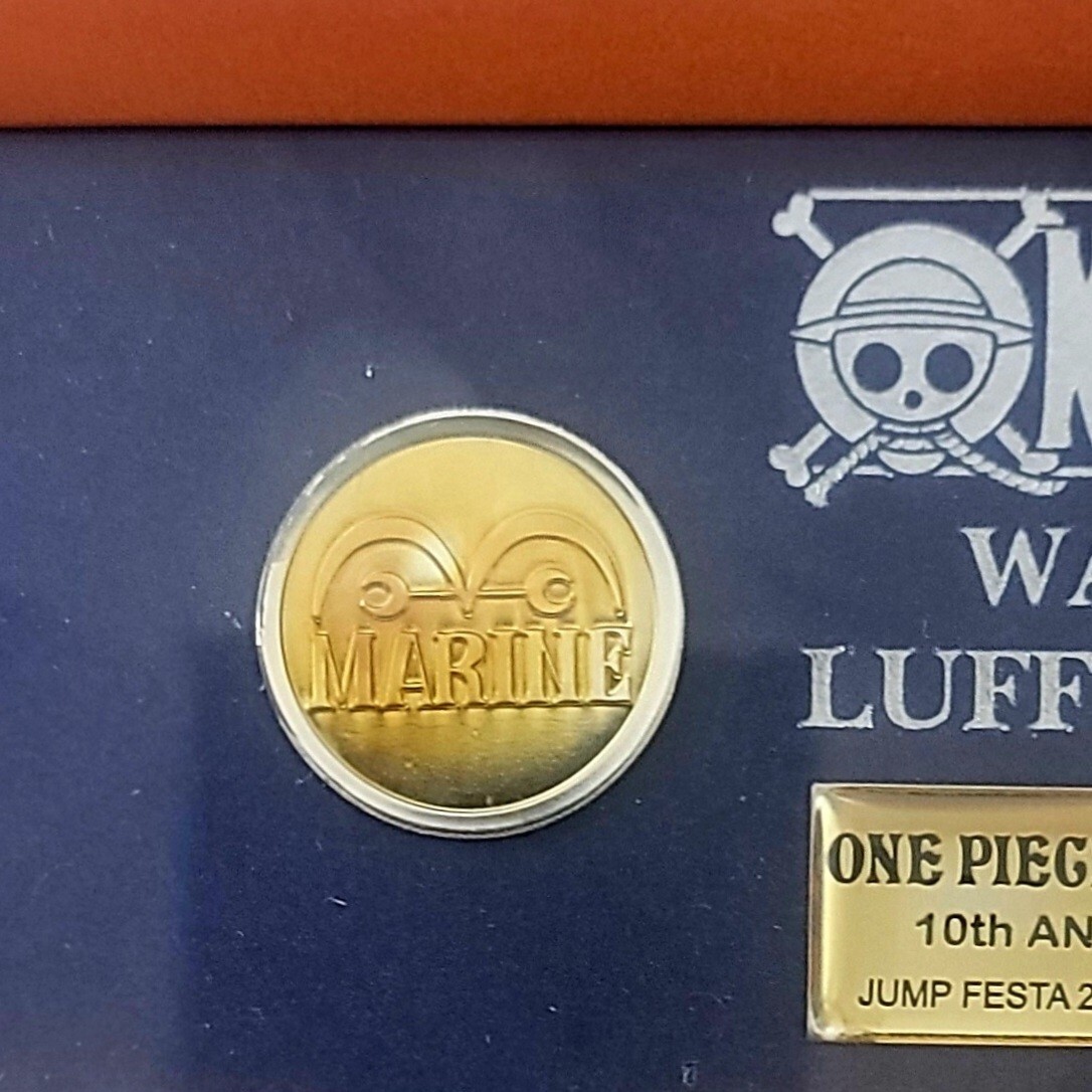 One Piece Pins Set/10Th Anniversary/GOLD WANTED/Jump Festa 2008
