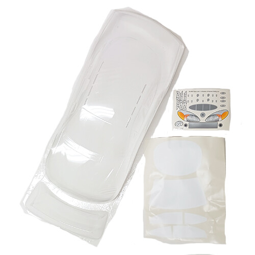 Team Losi 190mm Oval Body Untrimmed Ford Stock Car Body w/Masks (Clear) LOSA8062 - Picture 1 of 3