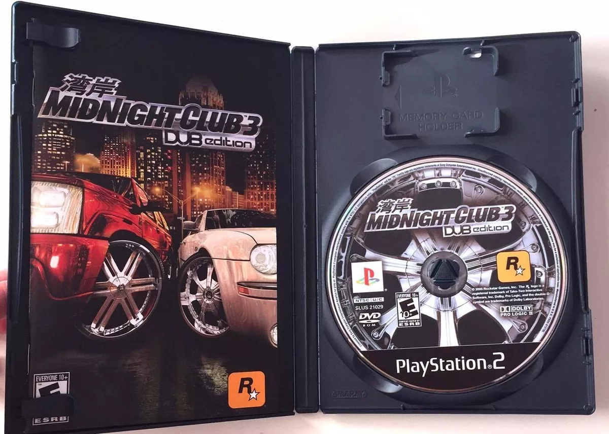 SONY PlayStation 2 PS2 Midnight Club 3 DUB Edition (COMPLETE)