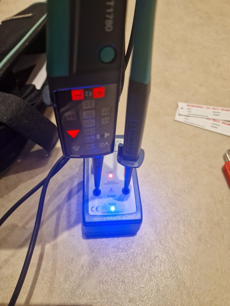 Kewtech KT1780 Voltage & Continuity Tester MCB/RCD Lock Out/Off Kit LOS