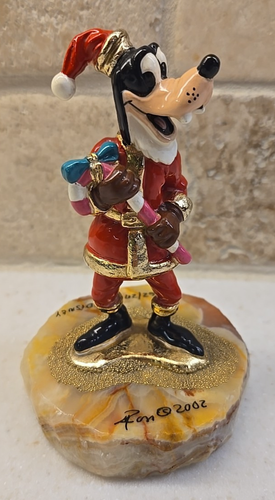 Disney's Goofy, Christmas Figurine by Ron Lee 762/2750 signed and Autographed - Picture 5 of 9